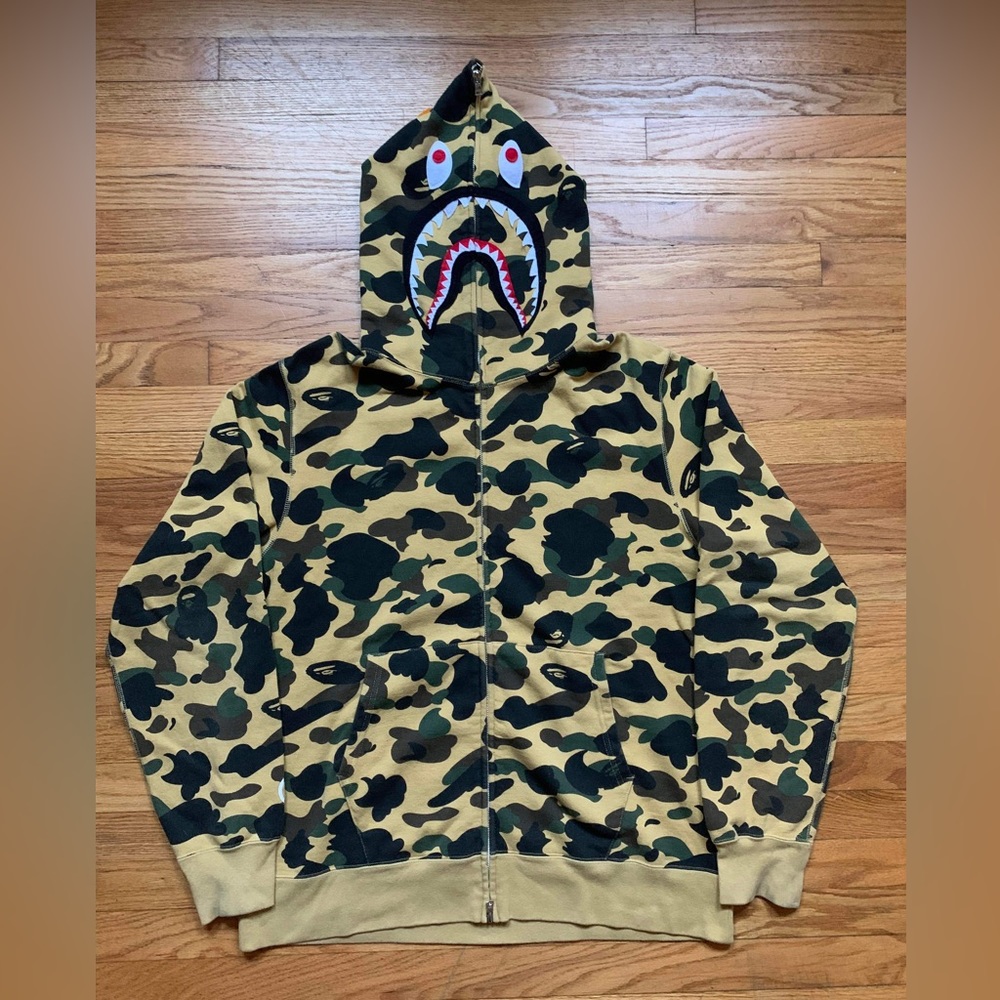 Bape shark hoodie